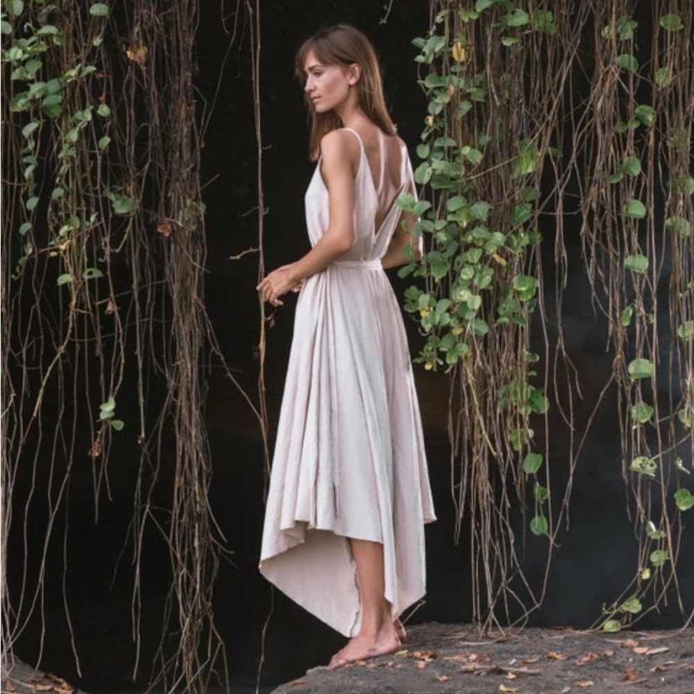 Aya Sacredwear Linen Jumpsuit